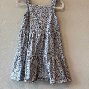 Charming Blue Floral Kids Dress